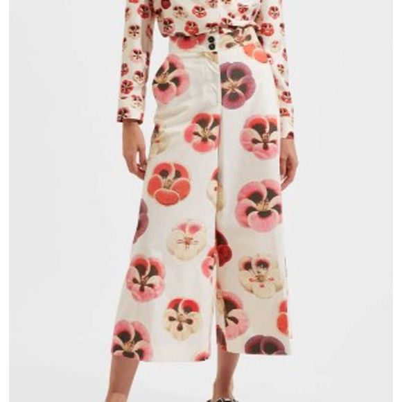 LA DoubleJ Pants - La DoubleJ Pansy in Cady Wool Cropped Pants NWT Sz. XS